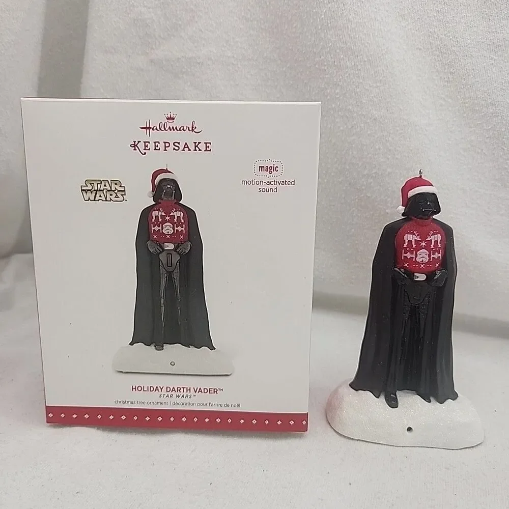 Ornament Hallmark Keepsake Holiday Darth Vader Star Wars Motion Activated Sound